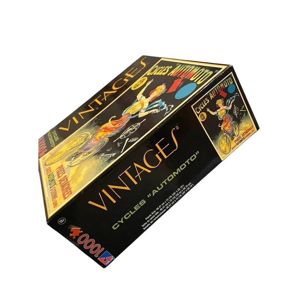 Jigsaw Puzzle. Sure-Lox Vintages Collection Cycles 